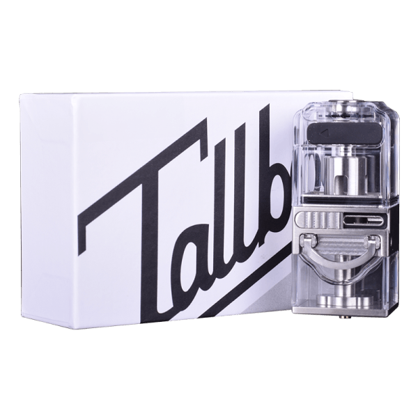 Suicide Mods Tall Boy Stubby Tank beside its branded box.