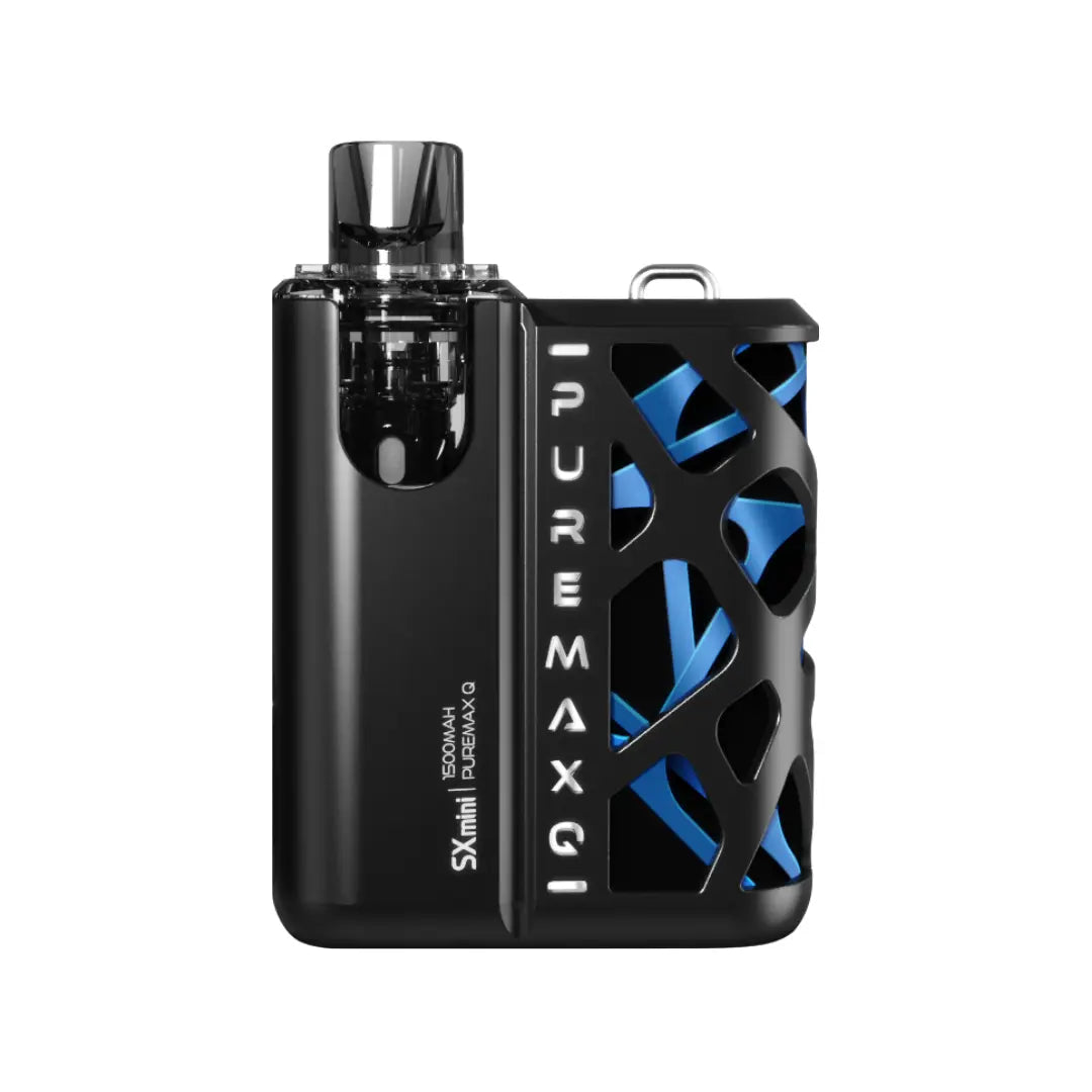 SXMini Puremax Q Pod Vape Kit In Mystic Black Colour