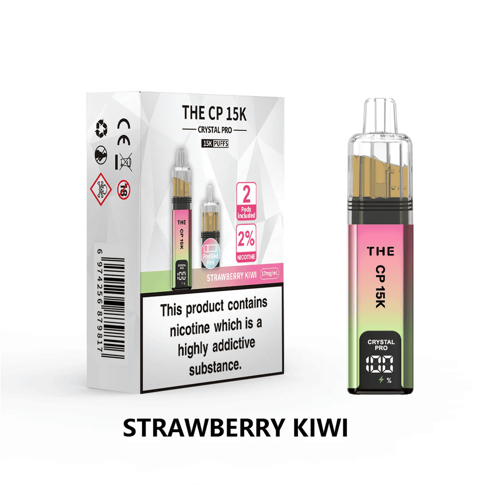 co op crystal vape The Crystal Pro CP 15k Prefilled Pod Vape Kit