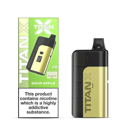 Titan X 10000 Puff Prefilled & Reusable Pod Kit