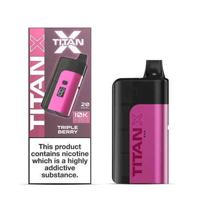 Titan X 10000 Puff Prefilled & Reusable Pod Kit
