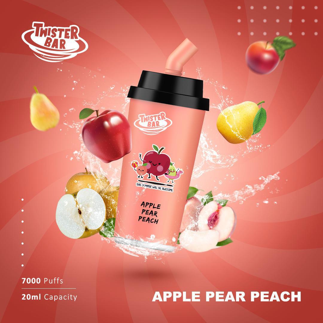 Twister Bar 7000 Puff Prefilled Vape Pod Kit- Box of 10 AJ's Superstore Twister Bar 7000 Puff Prefilled Vape Pod Kit- Box of 10 AJ's Superstore