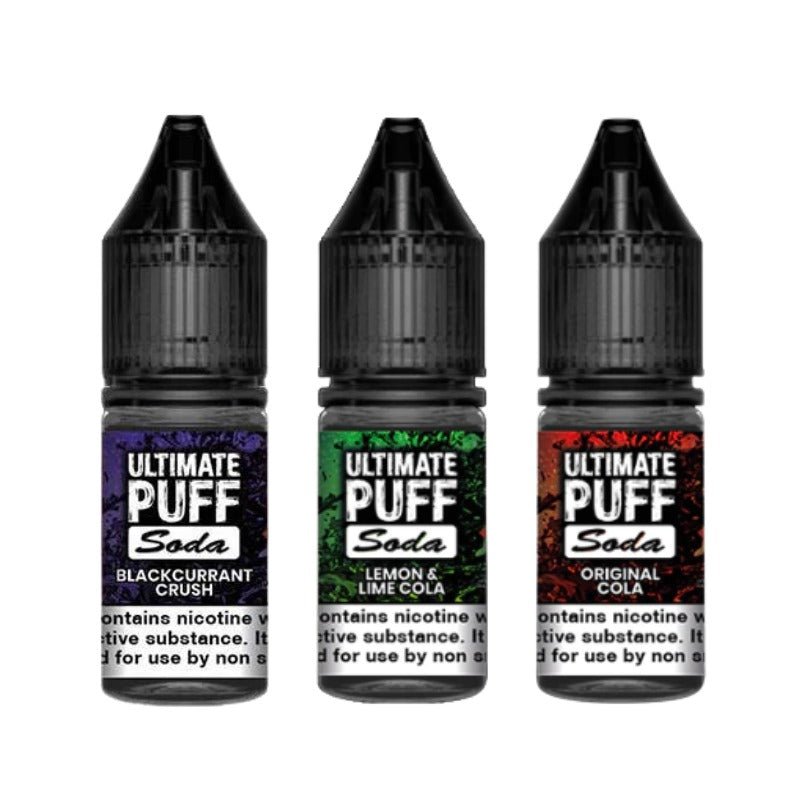 Ultimate Puff 50/50 Soda 10ml E-liquids (Pack of 10) - #Simbavapeswholesale#