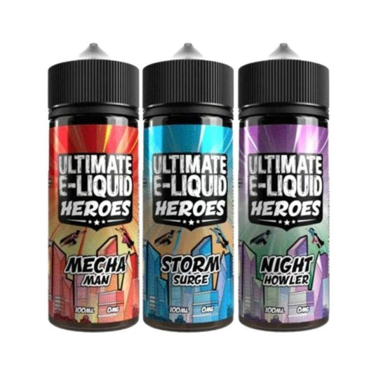 Ultimate Puff Heroes 100ml E-liquids - #Simbavapeswholesale#