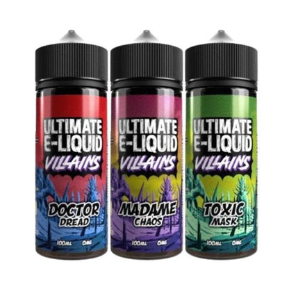Ultimate Puff Villains 100ml E-liquids - #Simbavapeswholesale#