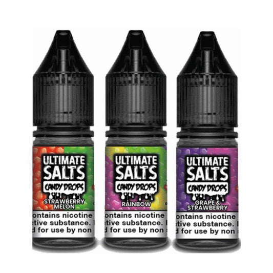 Ultimate Salts Candy Drops 10ML Nic Salt (Pack of 10) - #Simbavapeswholesale#