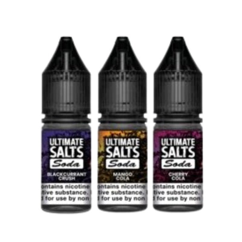 Ultimate Salts Soda 10ML Nic Salt (Pack of 10) - #Simbavapeswholesale#