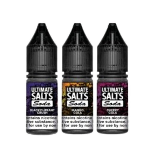 Ultimate Salts Soda 10ML Nic Salt (Pack of 10) - #Simbavapeswholesale#