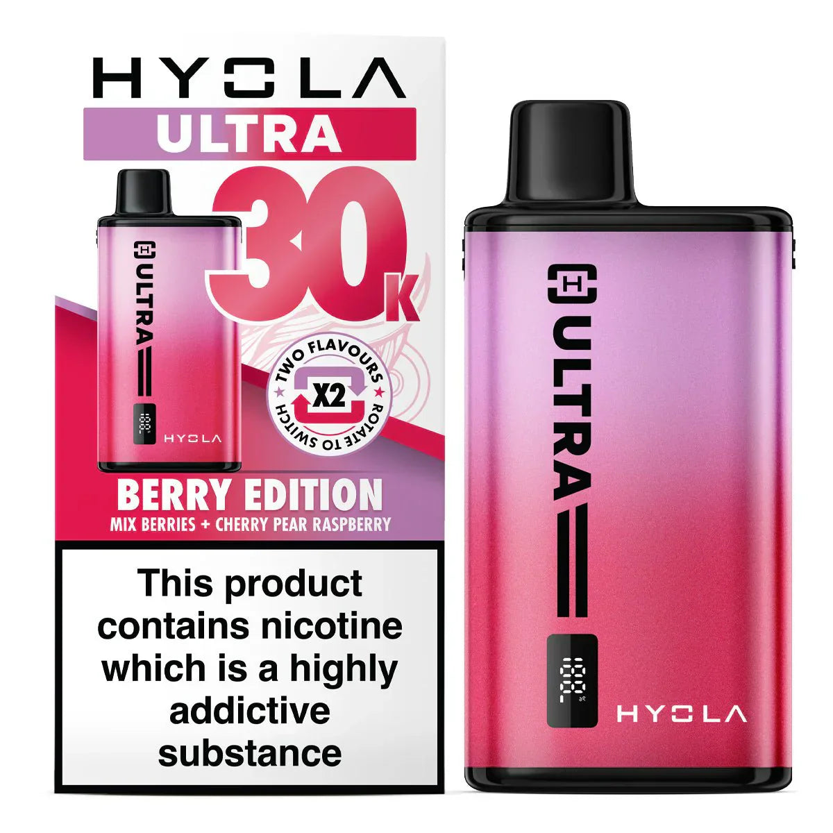 Hyola Ultra 30K Puffs Prefilled Pod Vape Kit