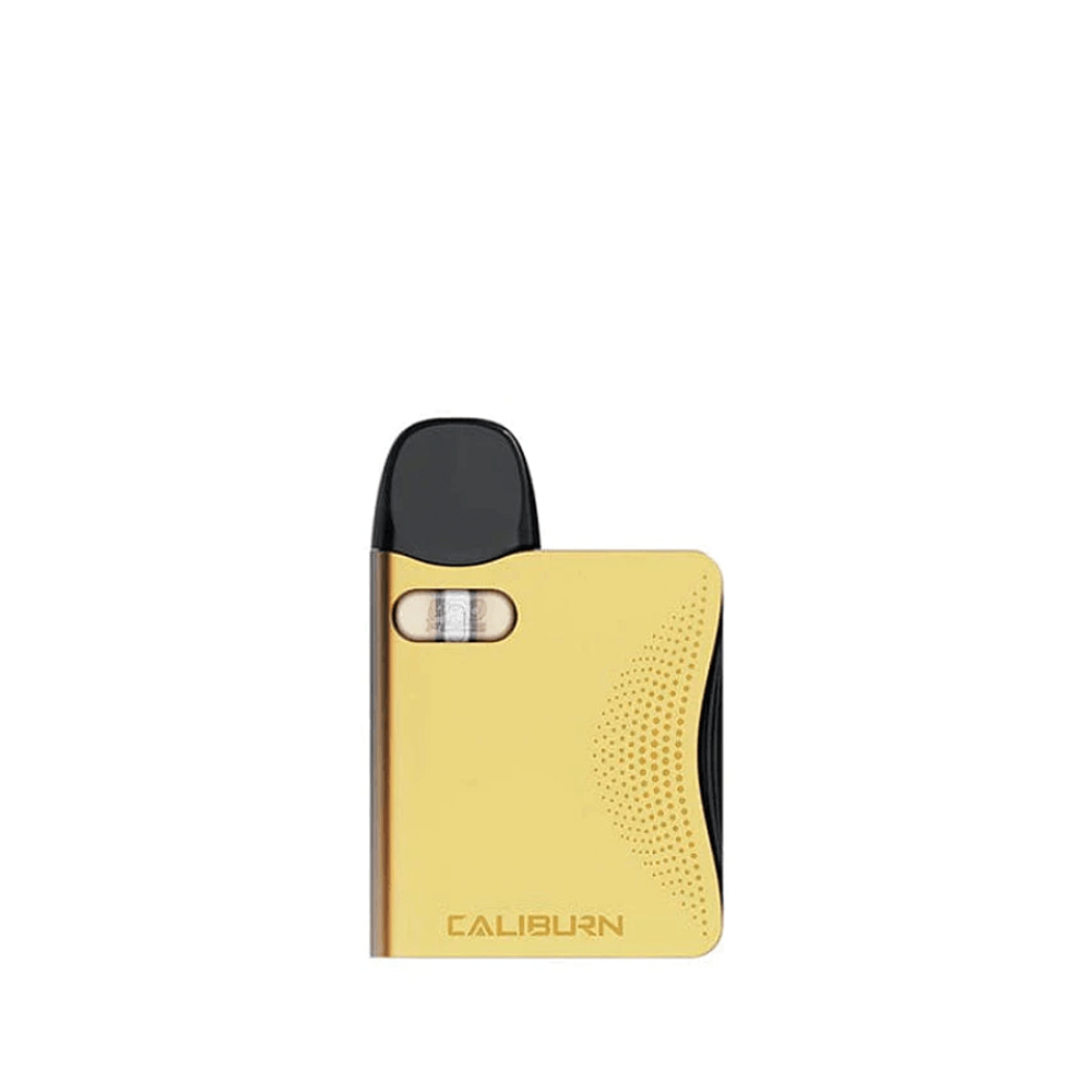 Uwell Caliburn AK3 pod vape kit in gold Perfect with Nic Salt Vape Juices