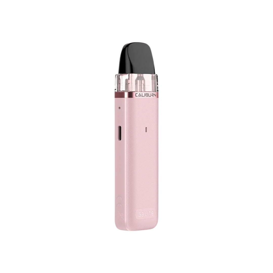 Uwell Caliburn G3 Lite pod vape kit in pastel pink perfect for Nic Salt E-Liquids