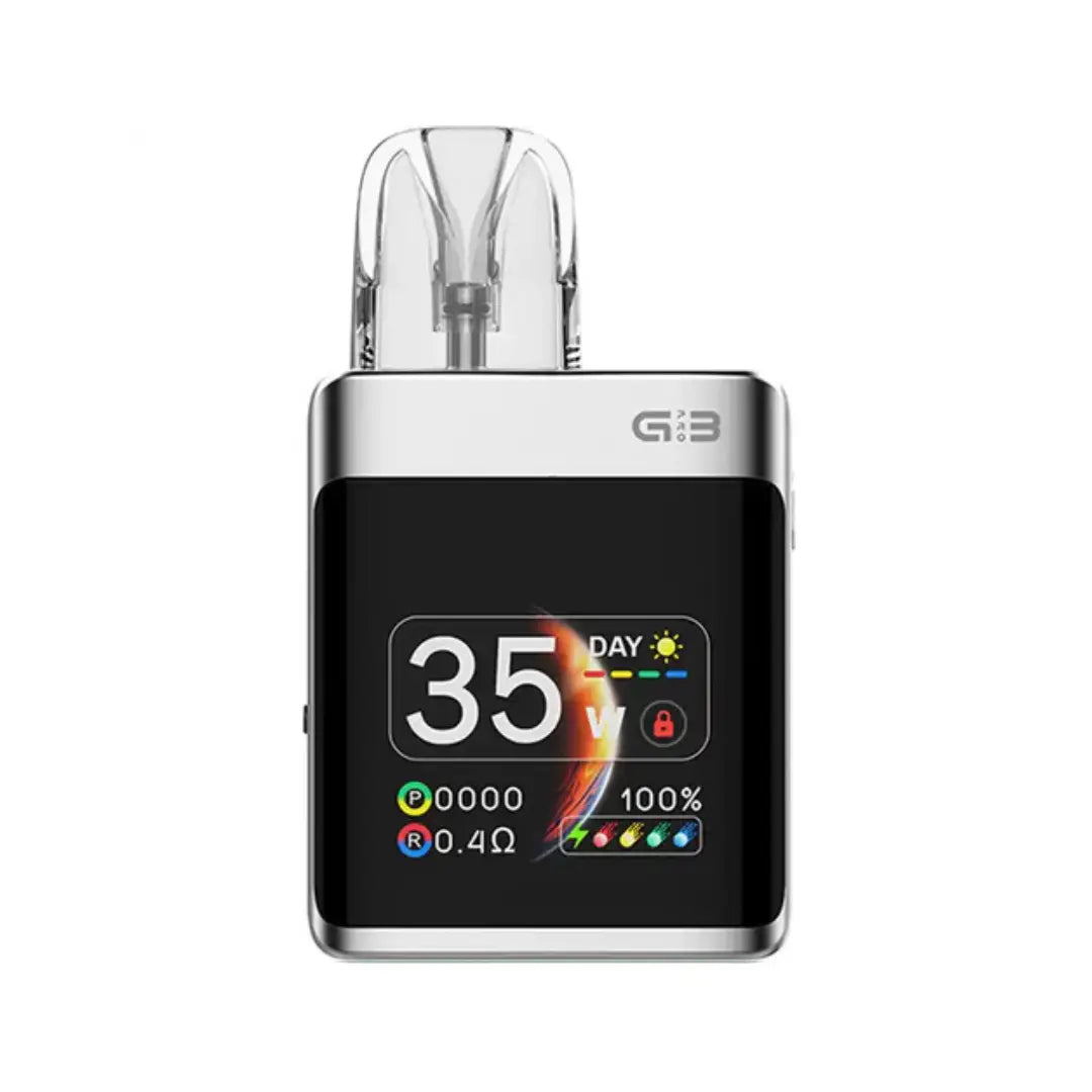 Uwell Caliburn G3 Pro Koko Pod Vape Kit in light silver
