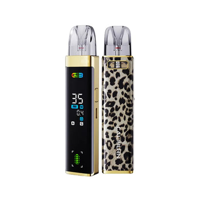 Uwell Caliburn G3 Pro Pod Vape Kit in Golden Leopard perfect for Nic Salt E-Liquids