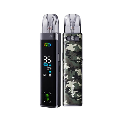 Uwell Caliburn G3 Pro Pod Vape Kit in green camo perfect for Nic Salt E-Liquids