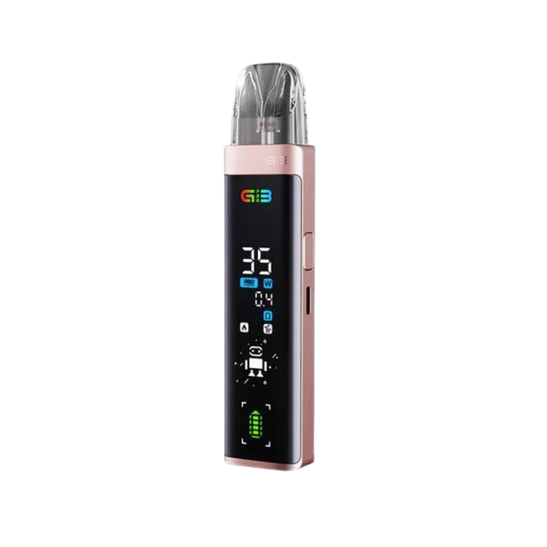 Uwell Caliburn G3 Pro Pod Vape Kit in rose gold perfect for Nic Salt E-Liquids