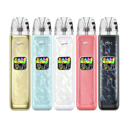 Uwell Caliburn G4 Pod Vape Kit in 5 different colours - Sahara Gold - Glacier Blue - Seashell White - Flamingo Red - Polar Black