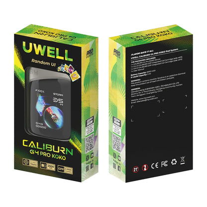 UWell Caliburn G4 Pro Koko Pod Vape Kit Box