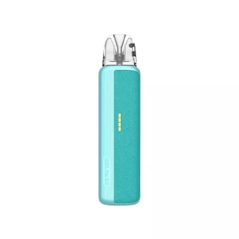 Uwell Caliburn G5 Lite SE Pod Kit in blue leather colour great to use with nic salt e-liquids or 50VG/50PG Vape juice