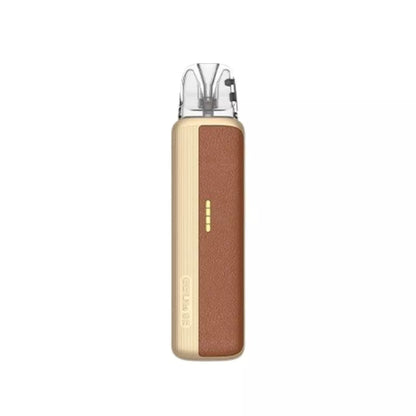 Uwell Caliburn G5 Lite SE Pod Kit in brown leather colour great to use with nic salt e-liquids or 50VG/50PG Vape juice