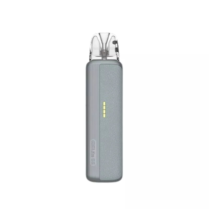 Uwell Caliburn G5 Lite SE Pod Kit in gray leather colour great to use with nic salt e-liquids or 50VG/50PG Vape juice