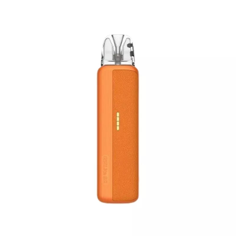 Uwell Caliburn G5 Lite SE Pod Kit in orange leather colour great to use with nic salt e-liquids or 50VG/50PG Vape juice