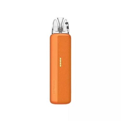 Uwell Caliburn G5 Lite SE Pod Kit in orange leather colour great to use with nic salt e-liquids or 50VG/50PG Vape juice