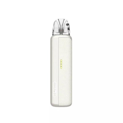 Uwell Caliburn G5 Lite SE Pod Kit in white leather colour great to use with nic salt e-liquids or 50VG/50PG Vape juice