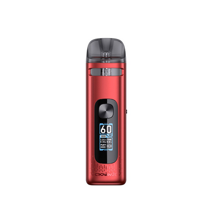Uwell Crown X Pod Vape kit in Red Perfect With Nic Salts E-Liquids
