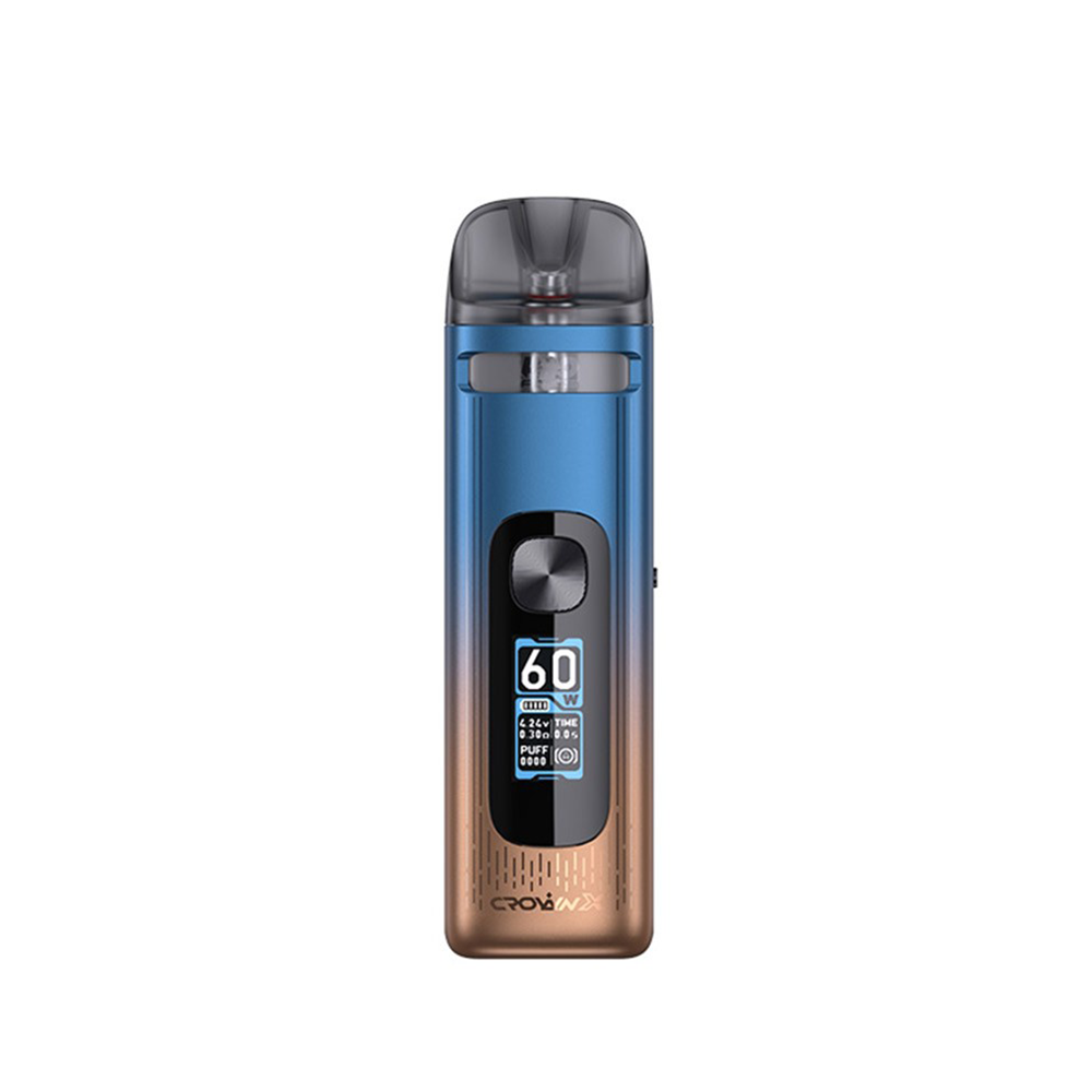 Uwell Crown X Pod Vape kit in Sunrise Sky Perfect With Nic Salts E-Liquids