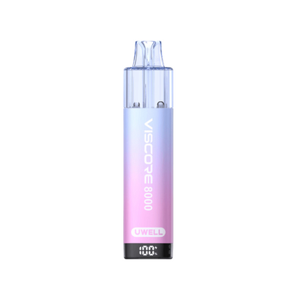 Uwell Viscore 8000 Pod Vape Kit blueberry sour raspberry flavour 