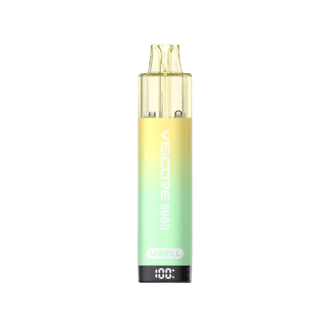 Uwell Viscore 8000 Pod Vape Kit Lemon Lime flavour