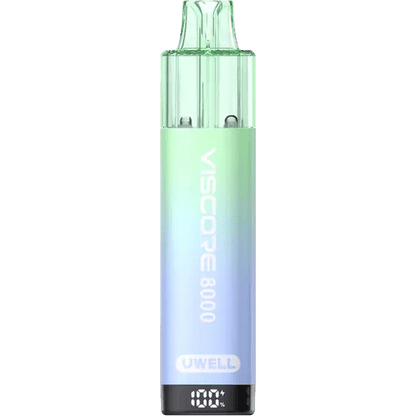 Uwell Viscore 8000 Prefilled Pod Vape Kit Pack of 5, Blue Berry Sour Raspberry Flavour