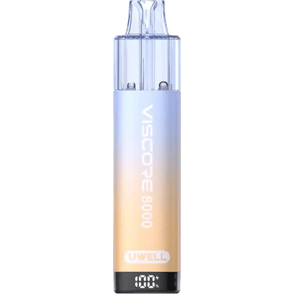 Uwell Viscore 8000 Prefilled Pod Vape Kit Pack of 5, Cherry Ice Flavour