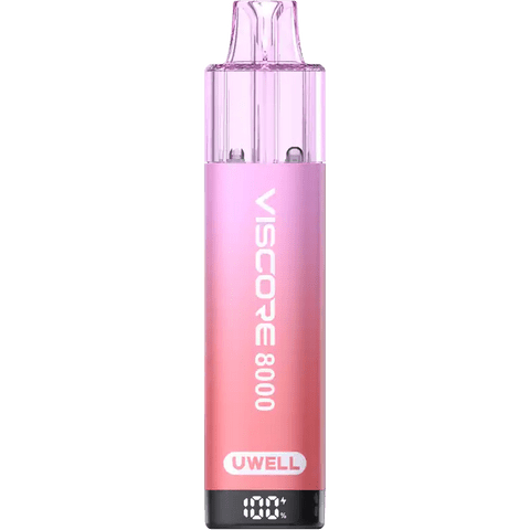 Uwell Viscore 8000 Prefilled Pod Kit Pack of 5, Watermelon Starwberry Flavour