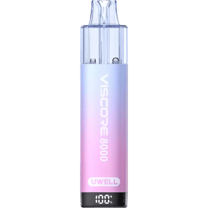 Uwell Viscore 8000 Prefilled Pod Vape Kit Pack of 5, Pink Lemonade Flavour