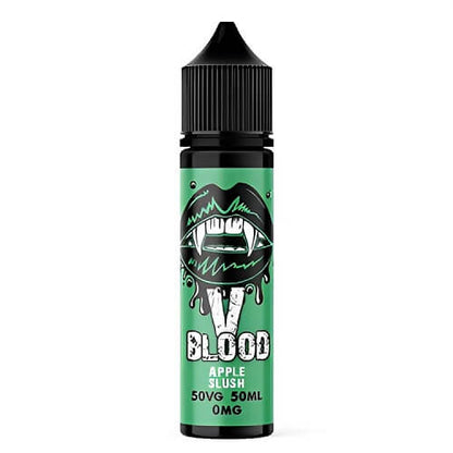 V Blood Shortfill 50ml E Liquid Vape Juice, Apple Slush Flavour 