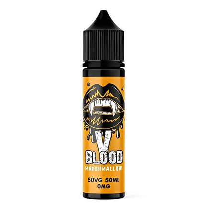 V Blood Shortfill 50ml E Liquid Vape Juice, Marshmallow Flavour 