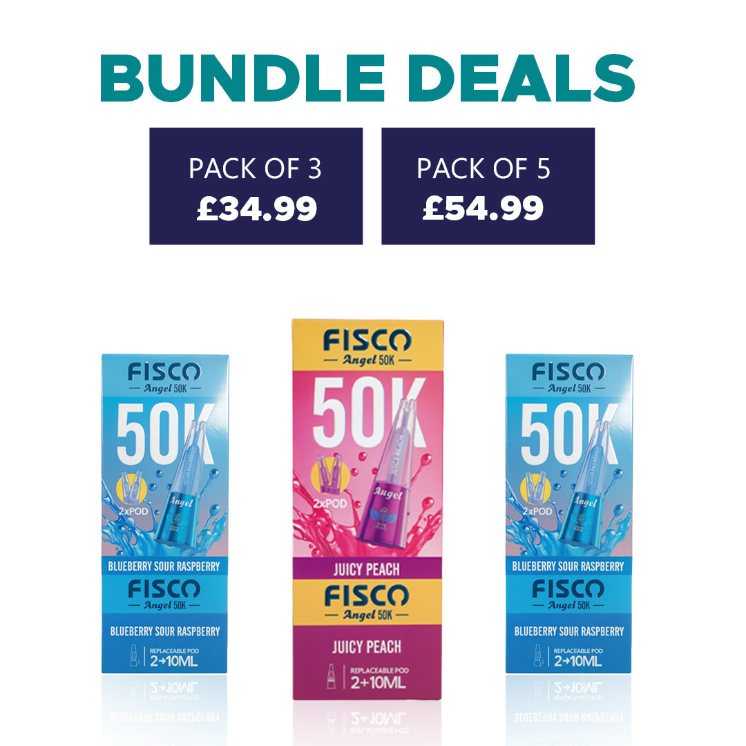Fisco Angel 50K Puffs Prefilled Pod Vape Kit