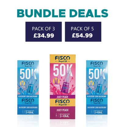 Fisco Angel 50K Puffs Prefilled Pod Vape Kit