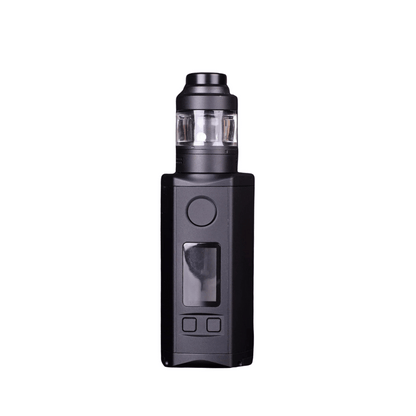 Vaperz Cloud Ascent Kit in satin black, featuring a sleek design and digital display.