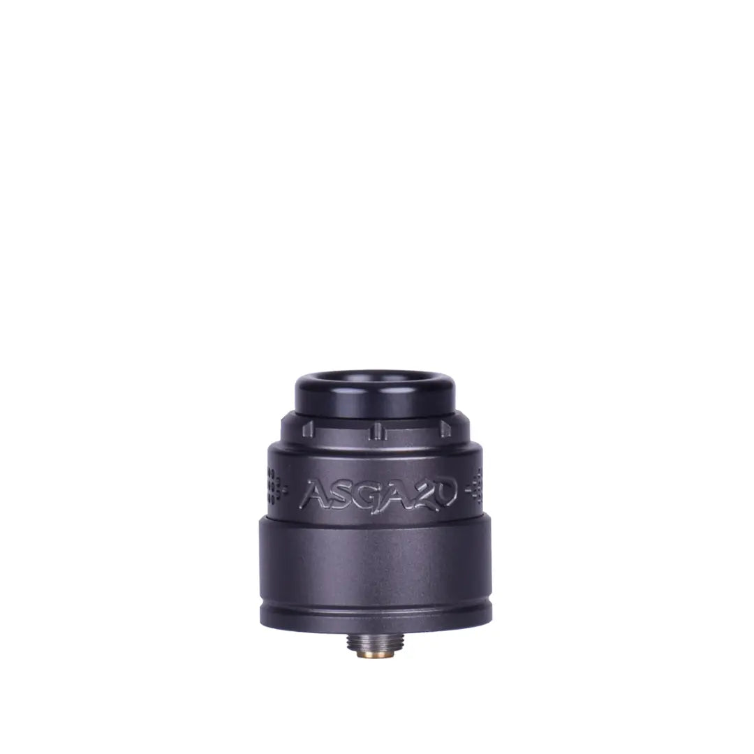 Vaperz Cloud Asgard Mini V2 RDA In Satin Gunmetal Colour