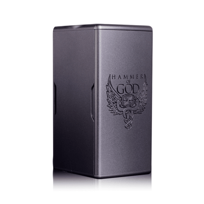 Vaperz Cloud Hammer of God 400 box mod in matte black finish.