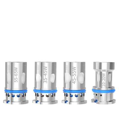 Vaperz Cloud VC Tech replacement coils, various wattages, displayed in a row.