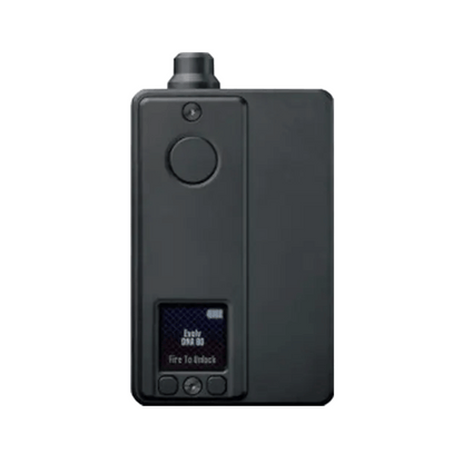Vaperz Cloud x Gerobak SAN AIO DNA80C Boro Kit in matte black, featuring a digital display.