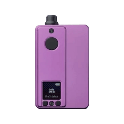 Plum purple Vaperz Cloud x Gerobak San AIO DNA80C Boro Kit, sleek design with display screen.