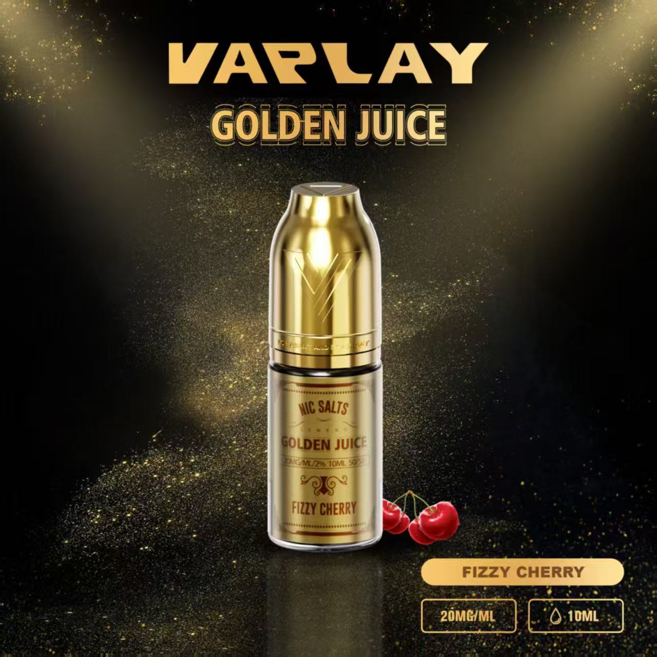 VAPLAY Golden Juice Nic Salt - 10mg&20mg - 10 Pack - Wholesale Price !