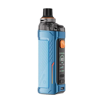 Vaporesso Armour G Pod Vape Kit in blue, featuring a sleek design and digital display.