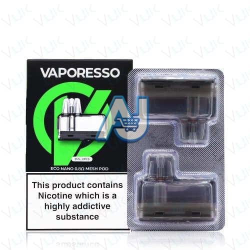 Vaporesso Eco Nano & Eco Nano Pro Replacement Pods, Aj Super Store