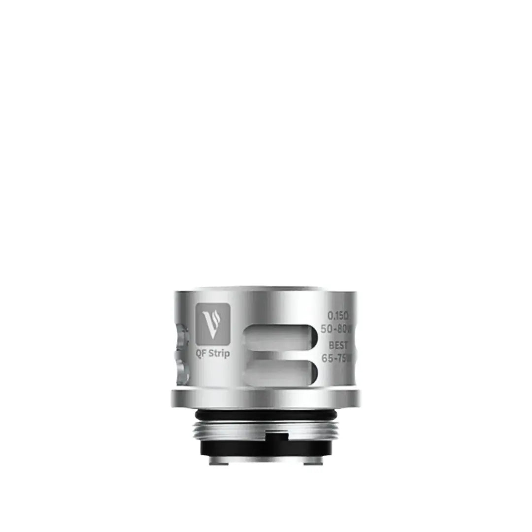 Vaporesso SKRR QF Strip coil 0.15 ohm with mesh and strip designs, shown with intricate patterns.