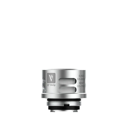 Vaporesso SKRR QF Strip coil 0.15 ohm with mesh and strip designs, shown with intricate patterns.